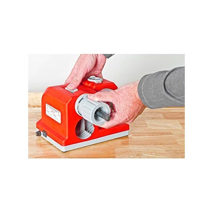 Holzmann BSG13E Affilatrice Elettrica per Punte da Trapano 3-13 mm 80W 4200 rpm colore Grigio