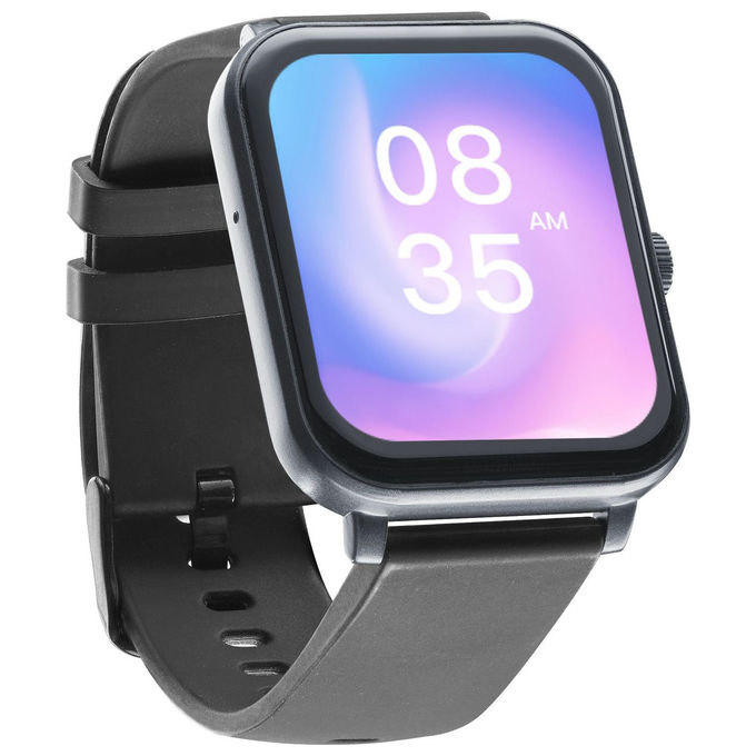 Cellularline Smartwatch Bluetooth Ion Pro Square Display 1.83'' Monitoraggio Sonno e Stress