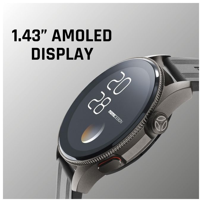 Cellularline, Smartwatch, Display AMOLED 1.43'', Bluetooth, Momo Design
