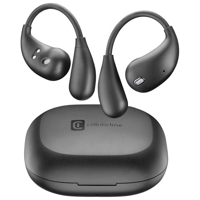 Cellularline, Auricolari TWS Nebit, Traduzione in tempo reale, Funzione vocale, Bluetooth