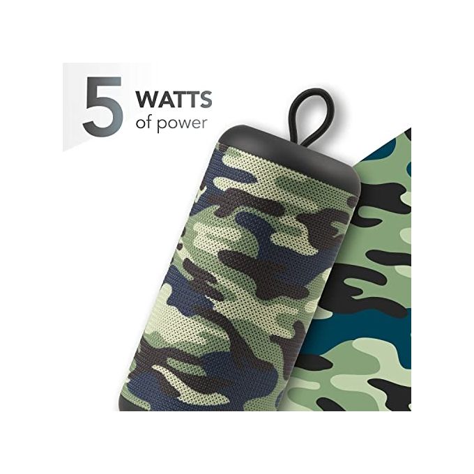 Music Sound Speaker Bluetooth Vertical Camouflage