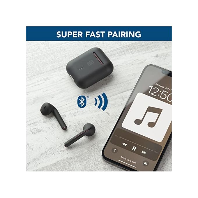 Cellularline BTTUCKTWSW TUCK Auricolari True Wireless TWS In-ear Bluetooth 5.0 15h custodia di ricarica colore Bianco