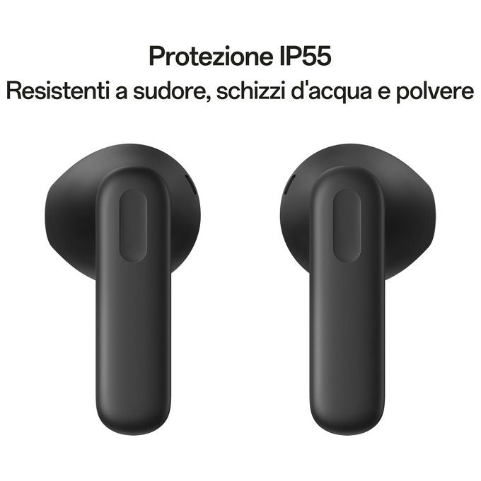 Oppo ENCO BUDS3 Auricolari True Wireless Bluetooth 5.4 Driver 12.4mm 42h IP55 Controlli Touch colore Nero