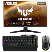 ASUS Bundle Monitor VG249Q1A con Tastiera Gaming TUF K1 e Mouse TUF M3 per Esperienze di Gioco Immersive