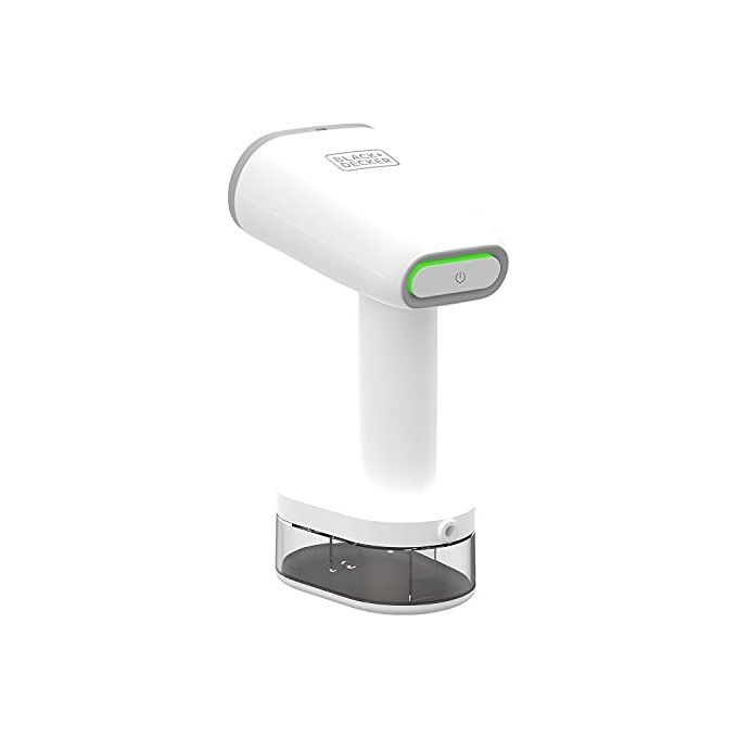 Black and Decker BXGS1600E Ferro da Stiro Verticale a Vapore 1600 W Piastra in Ceramica 0,25 L colore Bianco