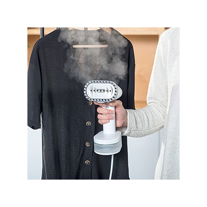 Black and Decker BXGS1600E Ferro da Stiro Verticale a Vapore 1600 W Piastra in Ceramica 0,25 L colore Bianco