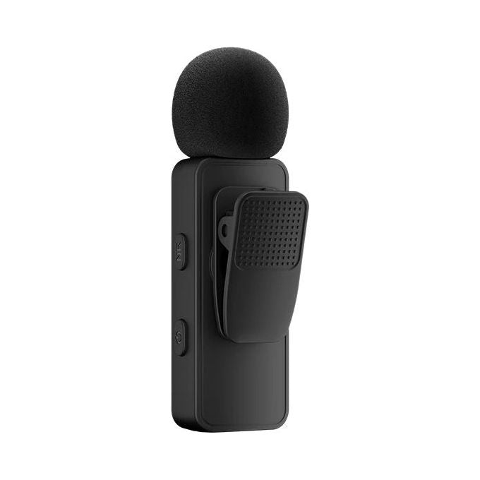 BOYA BY-V2 V2.0 Microfono Wireless per Lightning con 2 Trasmettitori 1 Ricevitore Portata 100 m Durata Batteria 9 h colore Nero