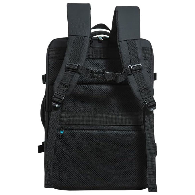 Acer GP.BAG11.082 Predator Robust Backpack 18 Zaino per Notebook fino a 18 Pollici 5 Scomparti Volume Espanso 30 L Resistente all'Acqua con Spallacci Ergonomici e Base Rinforzata colore Nero