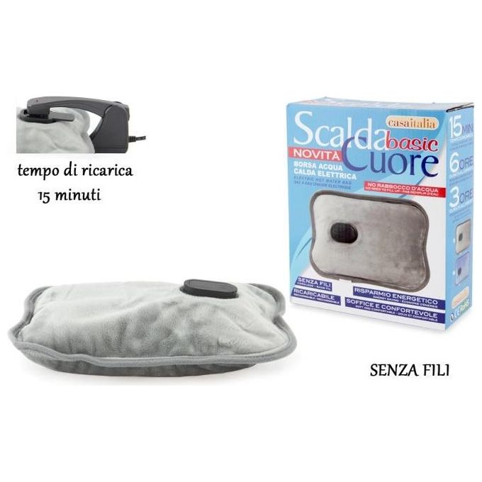 Frescura BASIC C113344 Scaldacuore Elettrico Scaldino colore Grigio