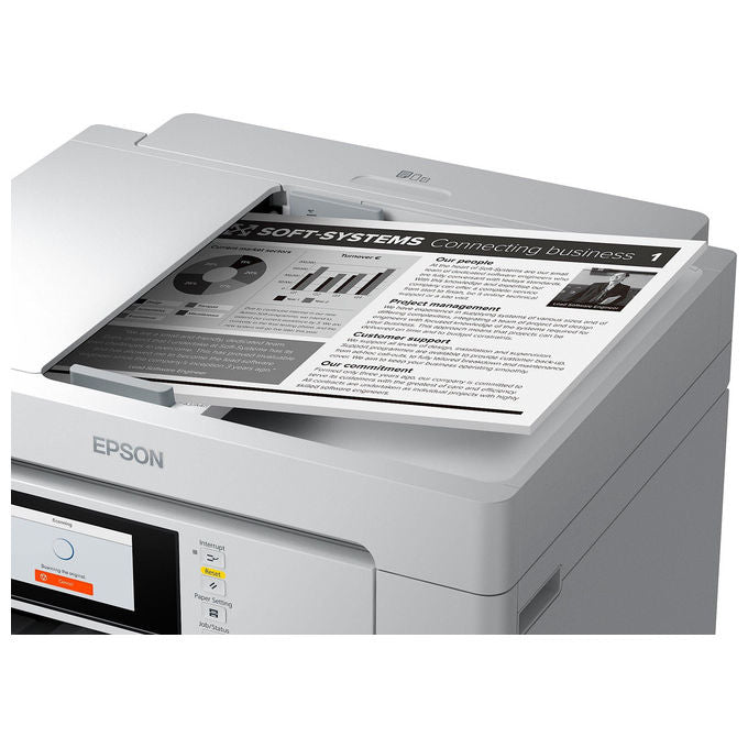 Epson EcoTank Pro ET-M16685 stampante multifunzione inkjet, A3, mono, Wi-Fi, Ethernet, fronte retro, touchscreen 10,9 cm, ADF, 550 fogli, PCL