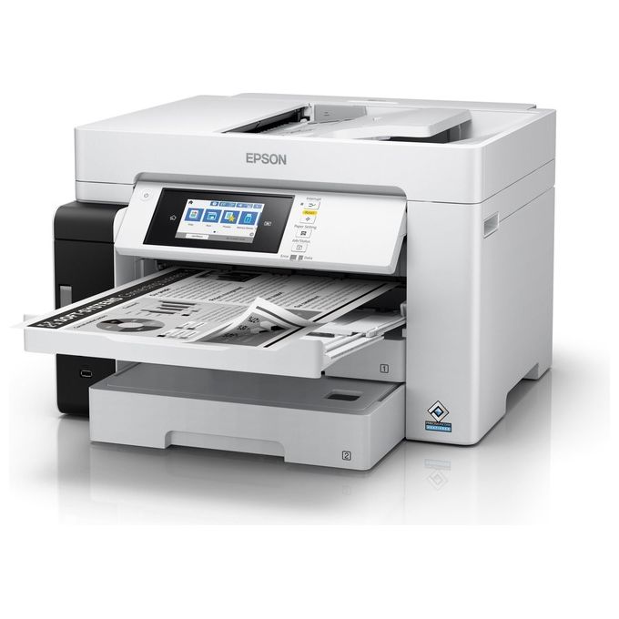 Epson EcoTank Pro ET-M16685 stampante multifunzione inkjet, A3, mono, Wi-Fi, Ethernet, fronte retro, touchscreen 10,9 cm, ADF, 550 fogli, PCL