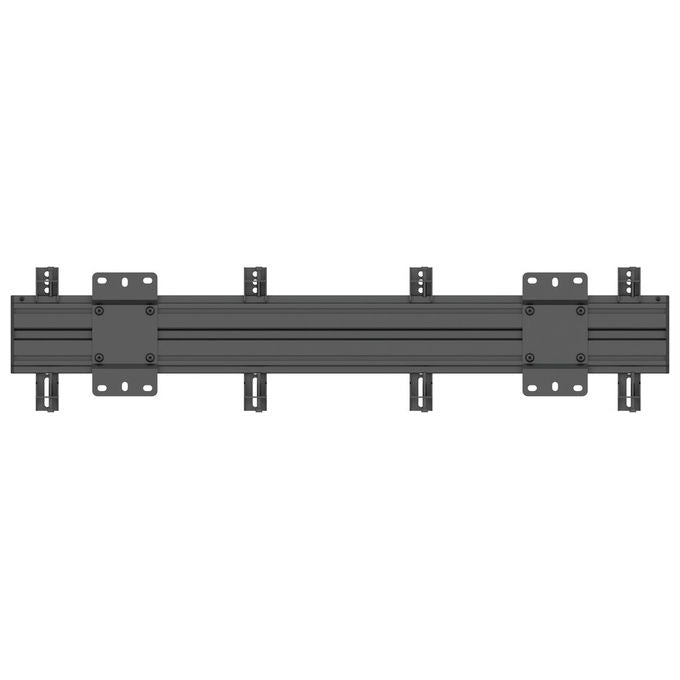 Multibrackets 7000 Supporto per Display Espositivi 2x 68 6 81 3 Pollici VESA 75x75 200x200 Fino a 30 Kg Colore Nero