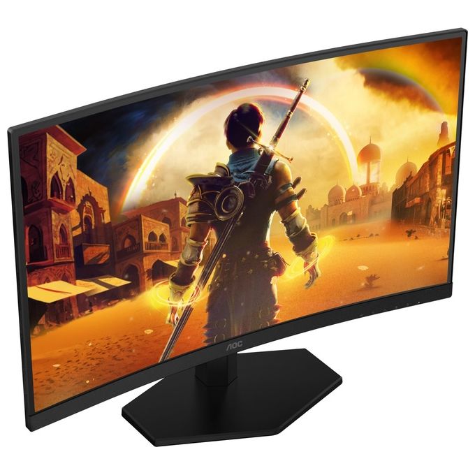 AOC C27G42ZE Monitor Gaming Curvo 27'' Full HD 1920x1080 260Hz Fast VA 0.3ms FreeSync Premium HDR10 colore Nero