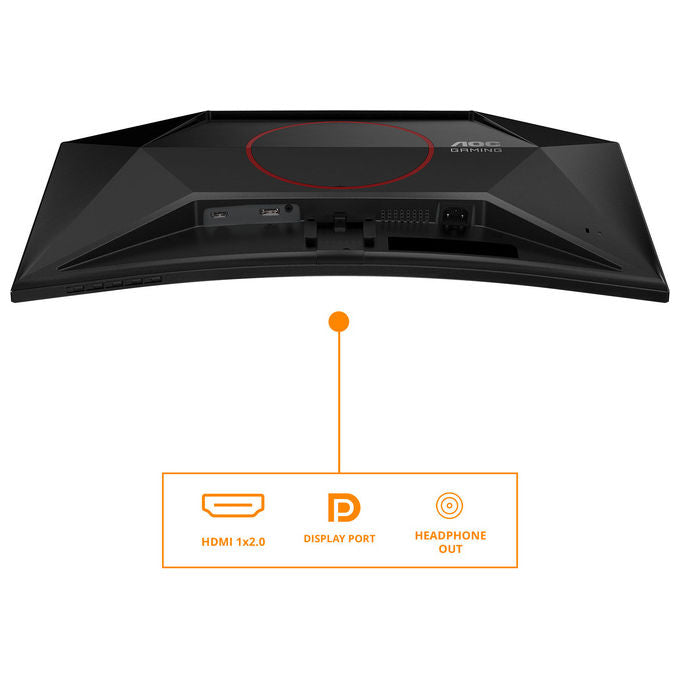 AOC C27G42ZE Monitor Gaming Curvo 27'' Full HD 1920x1080 260Hz Fast VA 0.3ms FreeSync Premium HDR10 colore Nero