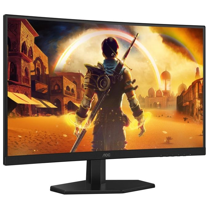 AOC C27G42ZE Monitor Gaming Curvo 27'' Full HD 1920x1080 260Hz Fast VA 0.3ms FreeSync Premium HDR10 colore Nero