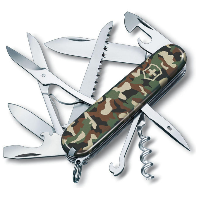 Victorinox 1.3713.94 HUNTSMAN Coltello multiuso 15 funzioni colore Camo