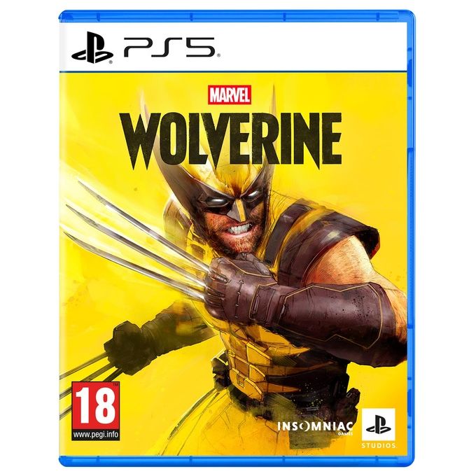 Playstation 1000057427 Marvel's Wolverine Gioco PlayStation 5 Action Sviluppato da Insomniac Games colore Nero