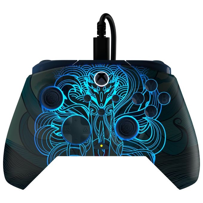 Turtle Beach TBC-2004-25 Rematch Advanced Controller da gaming con cavo per Xbox e PC con pulsanti rimappabili grilletti sensibili e comandi audio colore Multicolore
