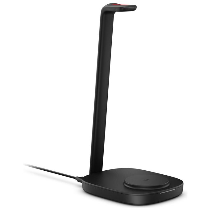 HP C56Y1AA Focus Multi-Device Premium Wireless Charging Stand Supporto di Ricarica Wireless Compatibile con HP Poly Focus 620-625 e 620-625 Fold colore Nero