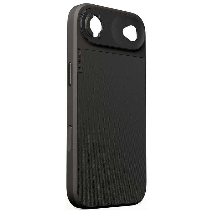 Moment MOMENT188913 Capa Camera iPhone 17 Air con Supporto MagSafe e Sistema Antiurto AirFlex Materiale Microfibra Dielettrico colore Nero