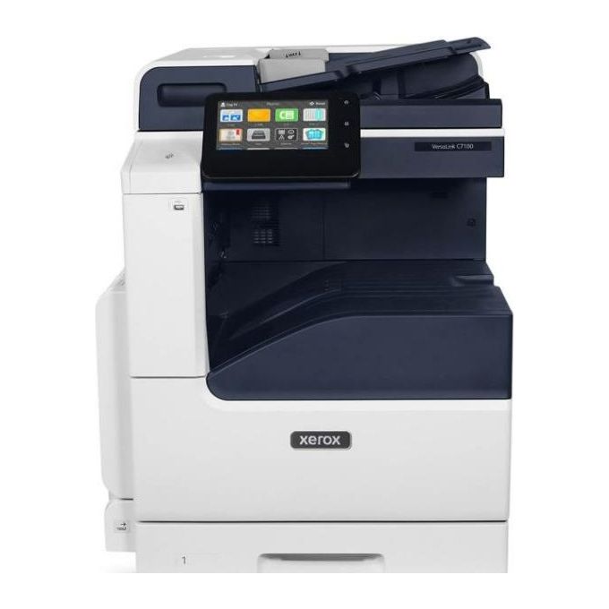 Xerox C7120V_DN VersaLink Stampante Multifunzione Laser Colore A3 20 ppm Fronte Retro Touchscreen Wi-Fi ADF 2 Vassoi 750 Fogli colore Nero