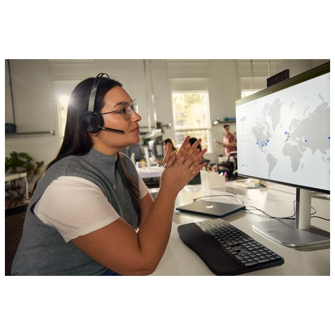 HP POLY CB8R3AA VOYAGER FOCUS 2-M USB-C-C HEADSET ADATTATORE USB-C-A STAND DI RICARICA POLY+ 3 ANNI colore Nero