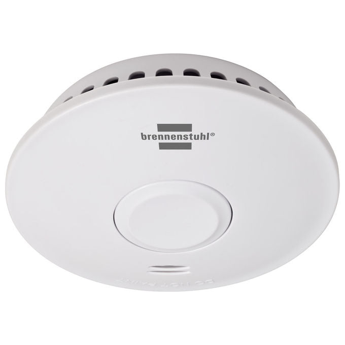 Brennenstuhl RM L 3101 Rivelatore di fumo Collegabile in rete Batteria Litio 3V Allarme 85 dB Portata Radio 100 m colore Bianco