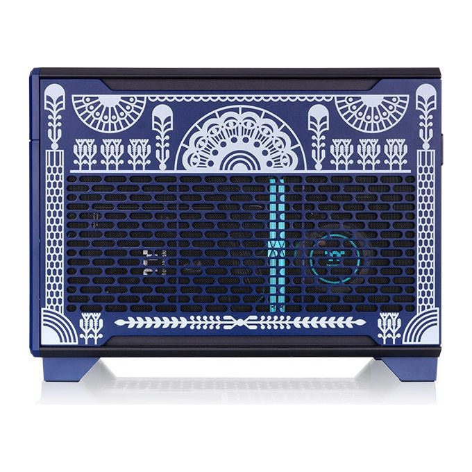 Thermaltake CA-11A-00SPNN-AR TR100 Koralie Edition Case PC Mini-ITX USB 3.2 Gen 2 Type-C colore Blu
