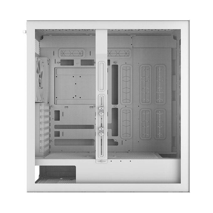 Thermaltake CA-11D-00F6WN-00 AX500 Case PC Full Tower Vetro Temperato con Supporto per Schede Madre ATX EATX e 8 Slot Espansione colore Bianco