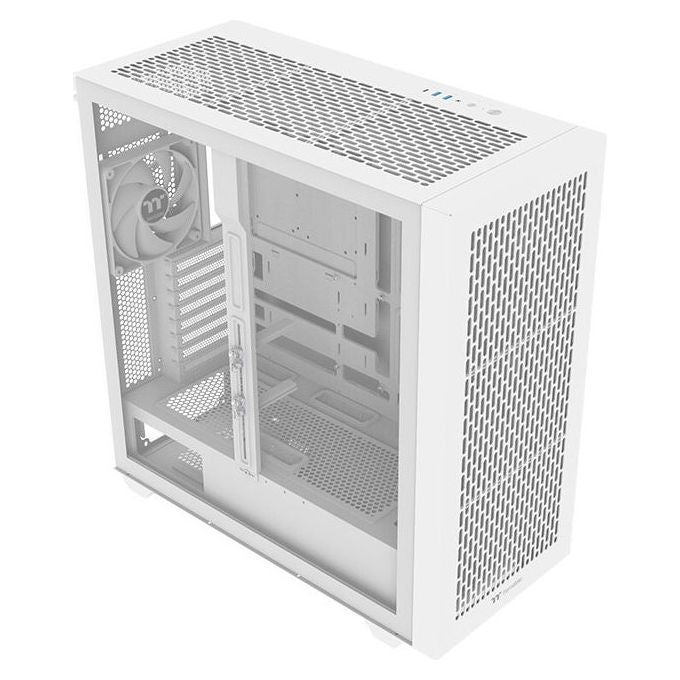 Thermaltake CA-11D-00F6WN-00 AX500 Case PC Full Tower Vetro Temperato con Supporto per Schede Madre ATX EATX e 8 Slot Espansione colore Bianco