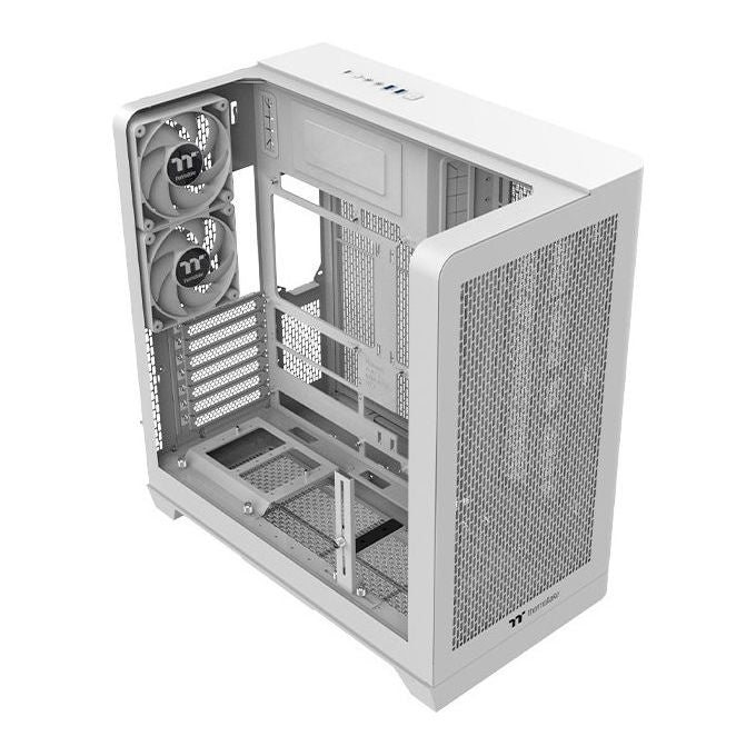 Thermaltake 4711658540010 View 390 Air Case Mid Tower con Vetro Temperato e Supporto Raffreddamento Liquido colore Bianco