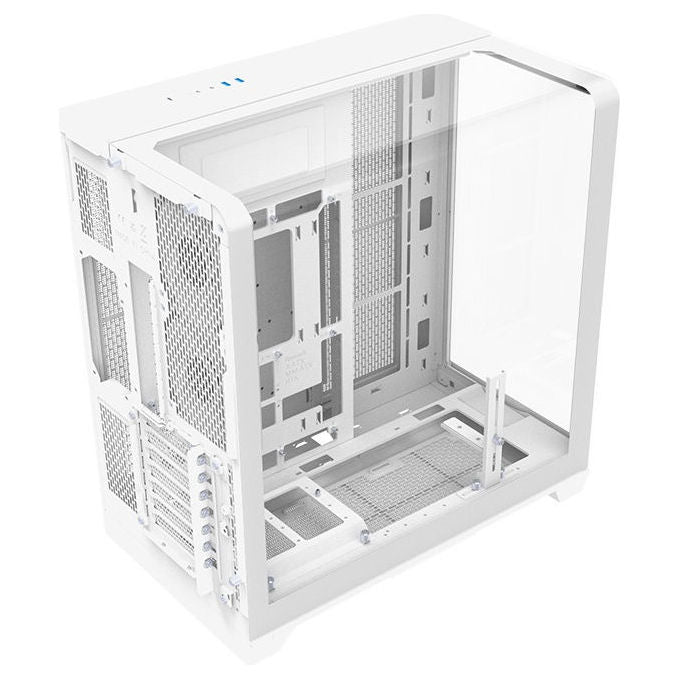 Thermaltake CA-11F-00M6WN-01 View 390 TG Case Midi Tower per ATX Micro-ATX Mini-ITX con Vetro Temperato e Supporto Ventole fino a 360 mm colore Bianco