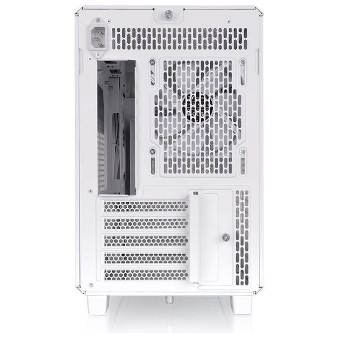 Thermaltake TR200 Snow White Case PC Mini-ITX e Micro ATX con Filtro Antipolvere 5 Slot Espansivi 2 Vani 3.5'' 1 Vano 5.25'' colore Bianco