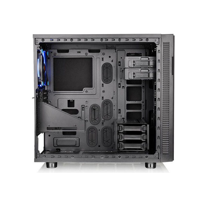Thermaltake 4717964406545 Suppressor F31 Tempered Glass Edition Midi Tower con Vetro Temperato 10 Slot Espansione 3 Bay 3.5'' 3 Bay 2.5'' colore Nero