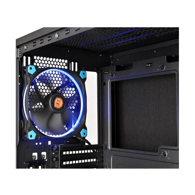 Thermaltake 4717964406545 Suppressor F31 Tempered Glass Edition Midi Tower con Vetro Temperato 10 Slot Espansione 3 Bay 3.5'' 3 Bay 2.5'' colore Nero