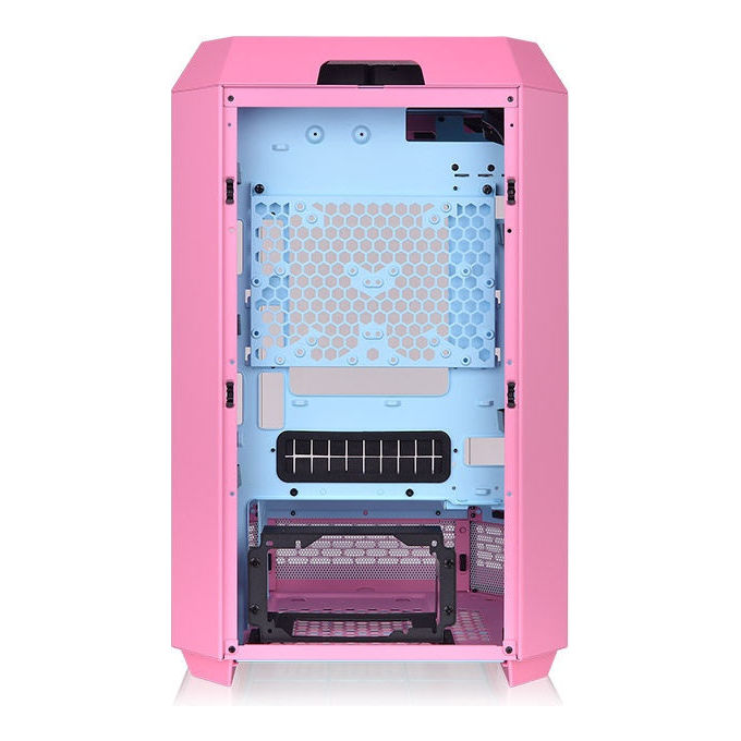 Thermaltake CA-1Y4-00SAWN-00 The Tower 300 Bubble Pink Case PC Micro Tower con Vetro Temperato colore Rosa