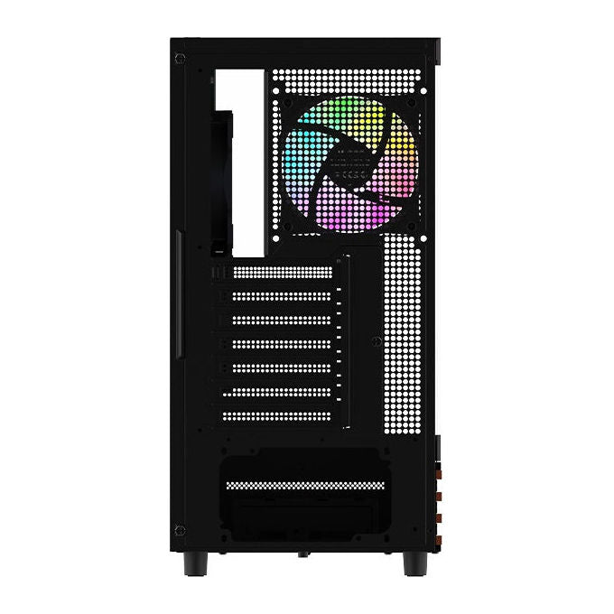 Thermaltake CA-1Y7-00M1WN-WS View 270 Plus WS ARGB Case Midi Tower ATX EATX Micro-ATX Mini-ITX con Illuminazione ARGB Ventole Preinstallate 3x120mm Vetro Temperato Legno colore Nero