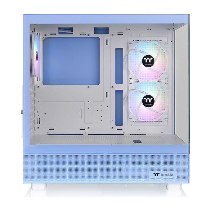 Thermaltake CA-1Y7-00MFWN-01 View 270 Plus TG ARGB Case PC Midi Tower con Vetro Temperato e Illuminazione ARGB colore Blu