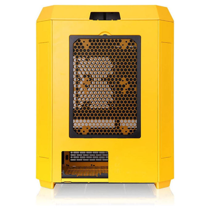 Thermaltake CA-1Z1-00M4WN-00 Tower 600 Case PC Midi Tower ATX con Vetro Temperato e Illuminazione RGB 2x 140 mm Preinstallate colore Giallo