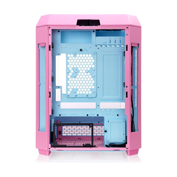 Thermaltake 4711475648579 The Tower 600 Chassis Tower ATX fucsia con vetro temperato colore Fucsia