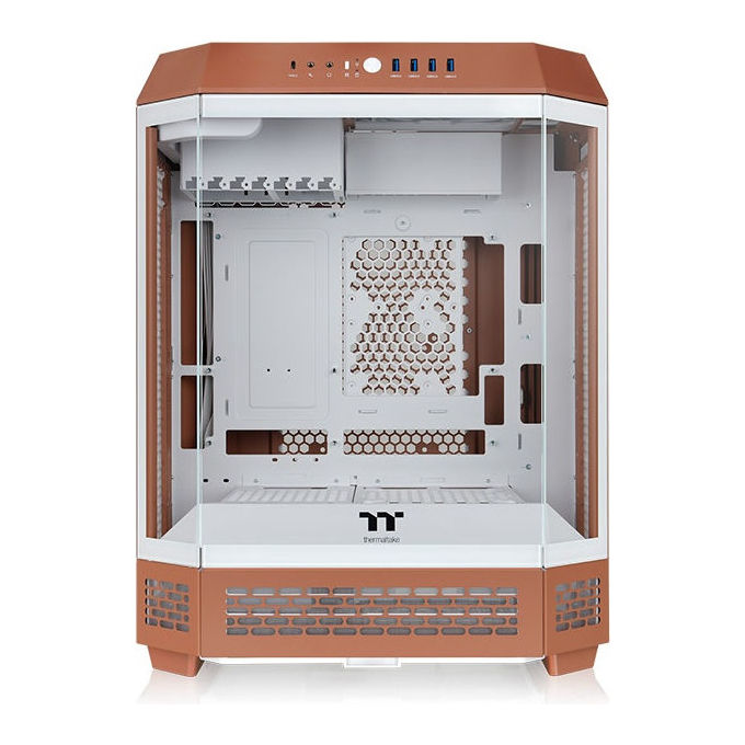 Thermaltake CA-1Z1-00MUWN-00 The Tower 600 Midi Tower ATX Micro ATX Mini-ITX Vetro Temperato 7 Slot Espansivi 420x286 4x550 mm colore Moca