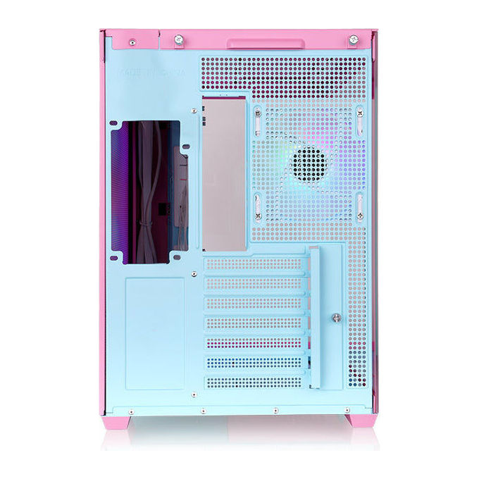 Thermaltake CJ1117977 View 380 TG Case PC Mid-Tower ATX con Illuminazione ARGB Vetro Temperato colore Rosa