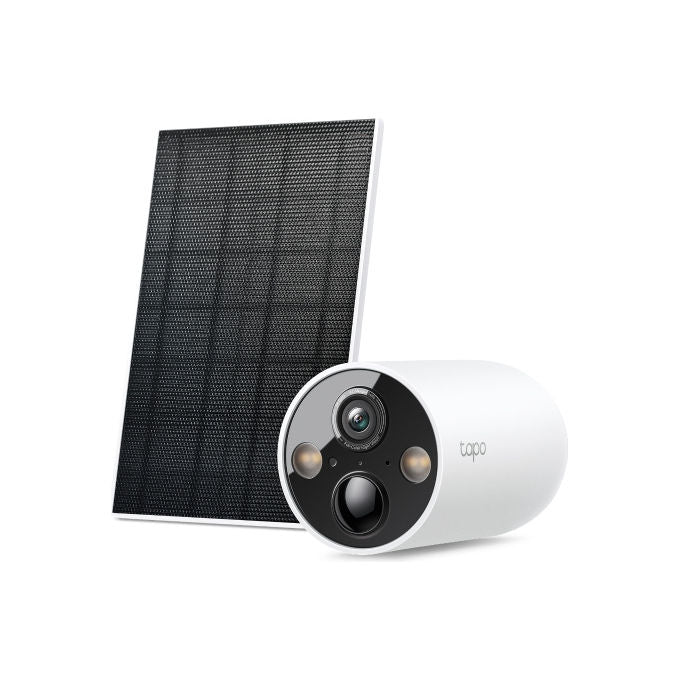 TP-Link TAPO C425 KIT Tapo C425 KIT Telecamera di sicurezza IP Wireless 2K QHD 4MP Visione notturna a colori Alimentazione solare colore Bianco
