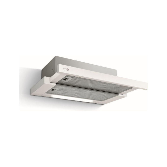 Turboair PRF0093521 TT14 Cappa da incasso 50 cm Classe D 3 velocita' comandi meccanici colore Bianco