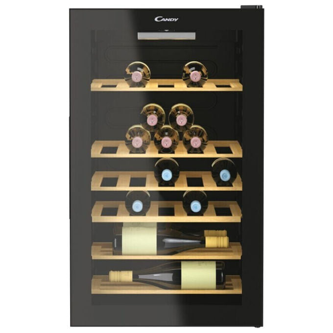 Candy CWC 150 MHF DiVino Cantinetta Vino 41 Bottiglie 6 Ripiani Classe G Libera Installazione colore Nero