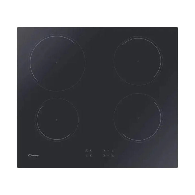 Candy OCDJ642K Piano cottura a Induzione 60 cm 4 zone Vetroceramica Touch Booster colore Nero