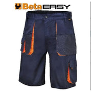 Beta BT078710900 7871E Bermuda da Lavoro Leggeri Twill 65% Poliestere 35% Cotone 180 g Oxford Rinforzato Blu colore Blu