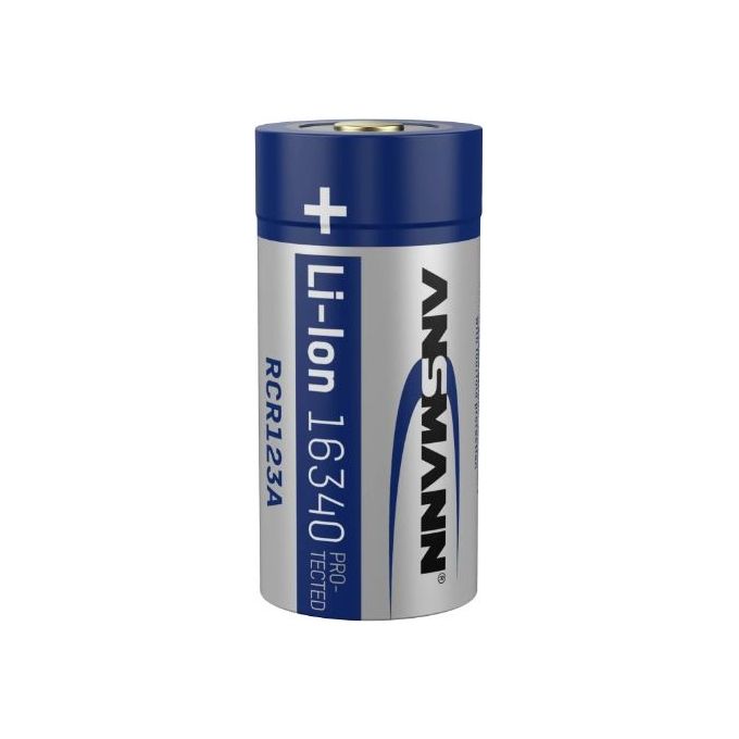 Ansmann 16340 Li-Ion Battery 850mAh 3.6V Versione Standard