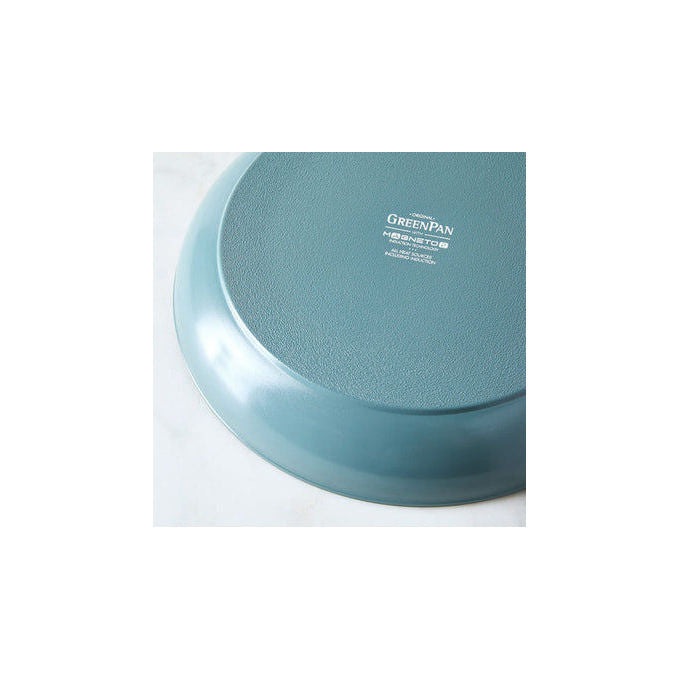 GreenPan CC003475-001 Padova Reserve Padella Multiuso in Alluminio con Rivestimento Ceramico Antiaderente Fino a 220 °C Lavabile in Lavastoviglie Acciaio Inox compatibile Induzione colore Blu Sky