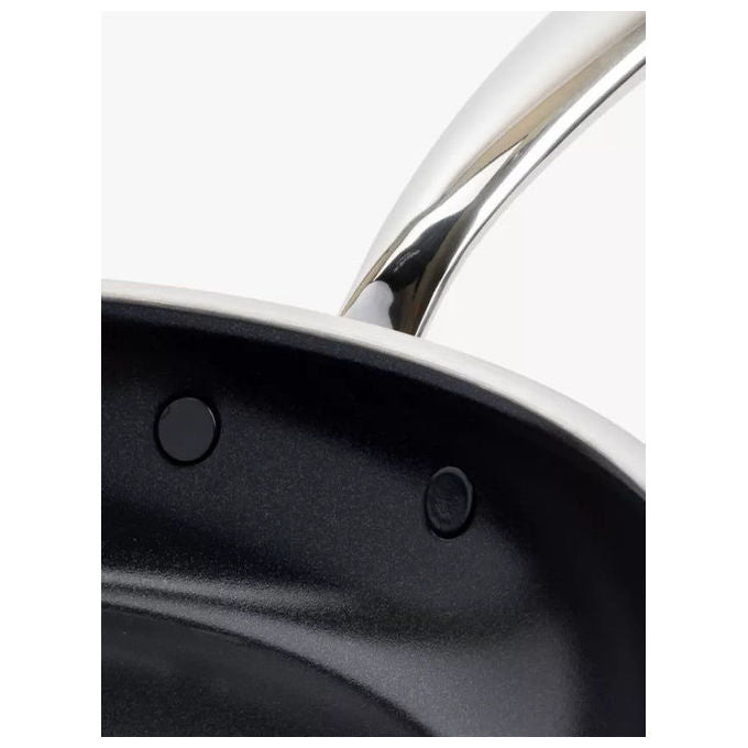 GreenPan 4895156673644 Premie're Padella con Rivestimento Antiaderente in Ceramica Rinforzato con Diamanti diametro 28 cm colore Argento